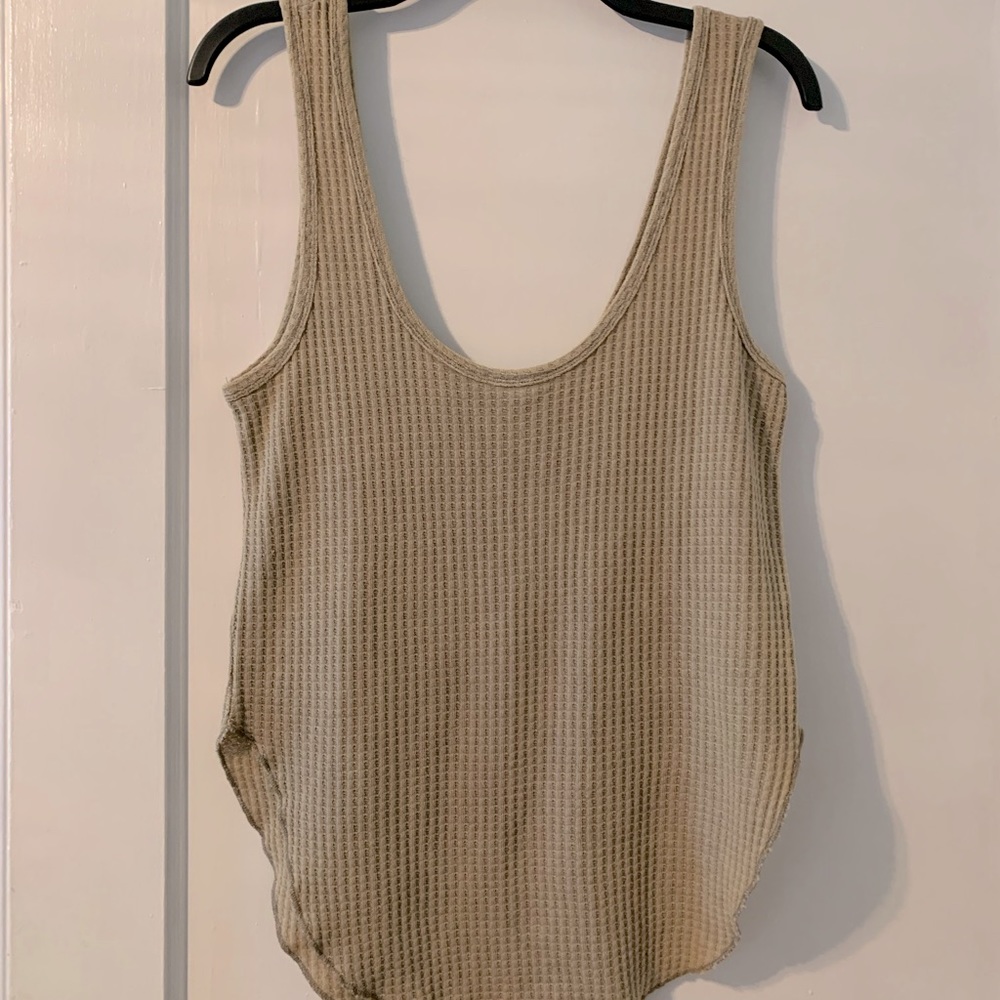 Carly Jean - Waffle Knit Tank Sz. M